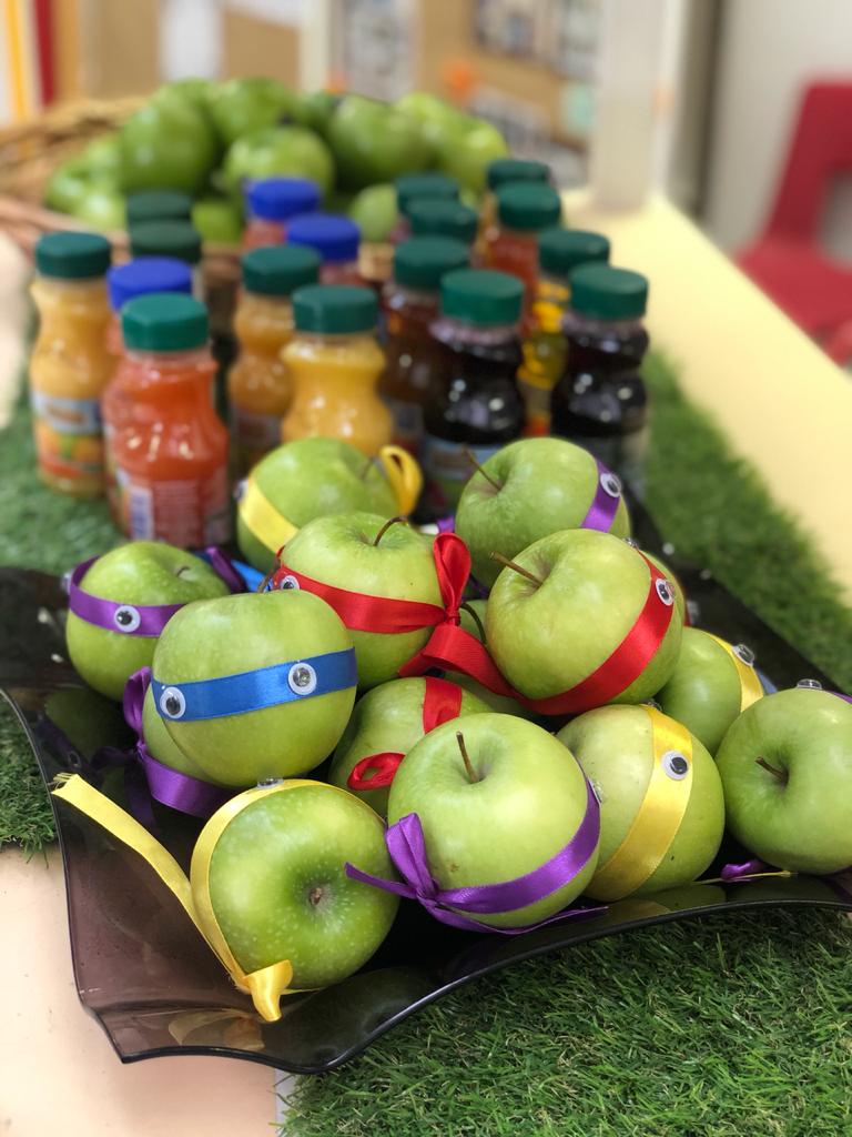 النشاط الصحي - برنامج التفاح الأخضر